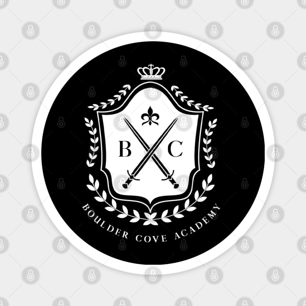 Boulder Cove Academy Bookish Merch Magnet by rachelleighauthor